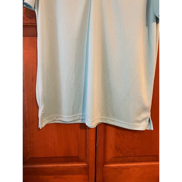 IZOD Golf Men's Performance Grid Short Sleeve Stretch Polo Shirt-Legacy Size L - Picture 5 of 10